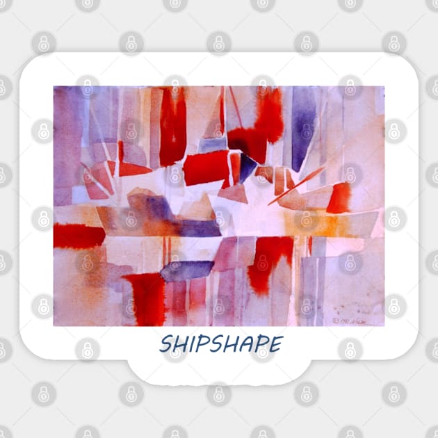 SHIPSHAPE Sticker by Art by Ed Nolde